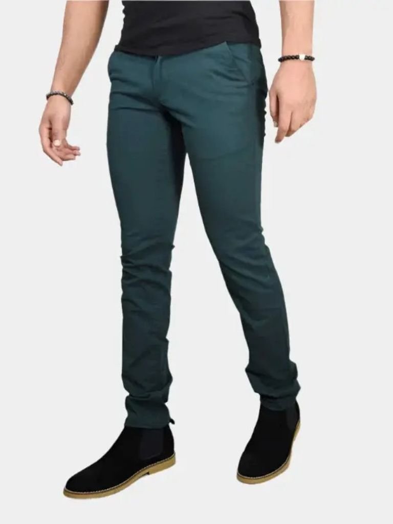 Essential Slim Fit Straight Trousers - Vailor & Veil