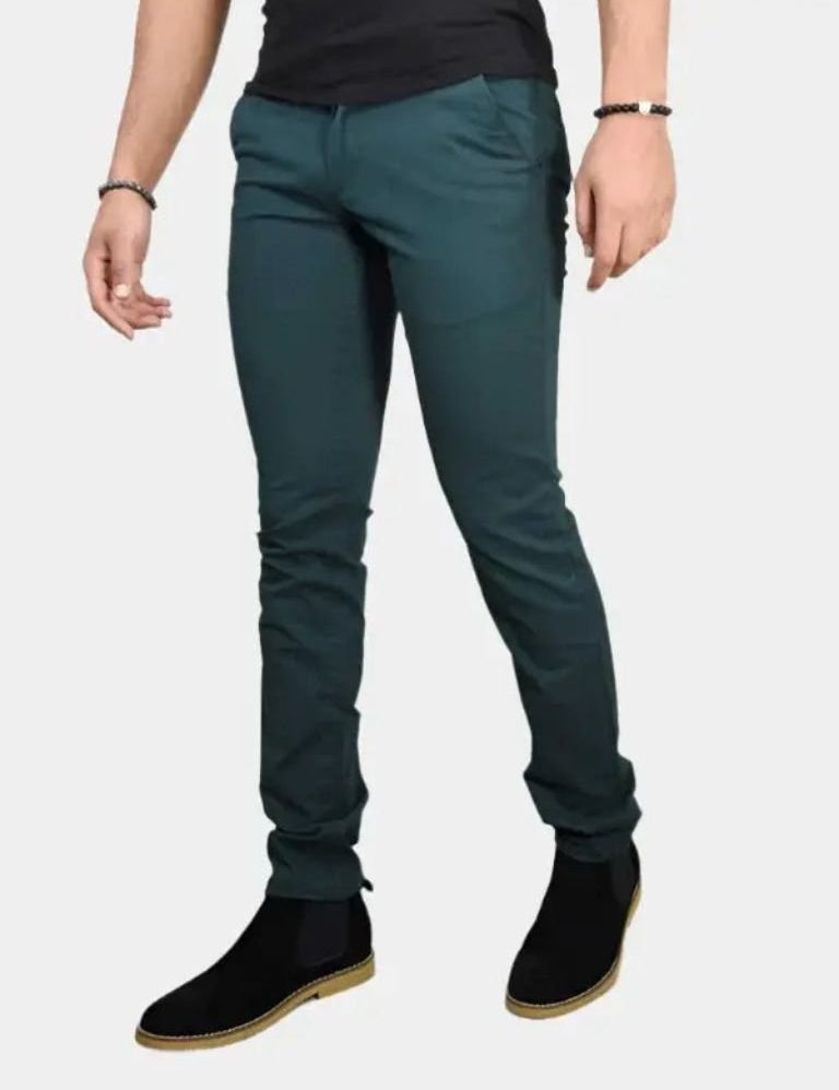 Essential Slim Fit Straight Trousers - Vailor & Veil