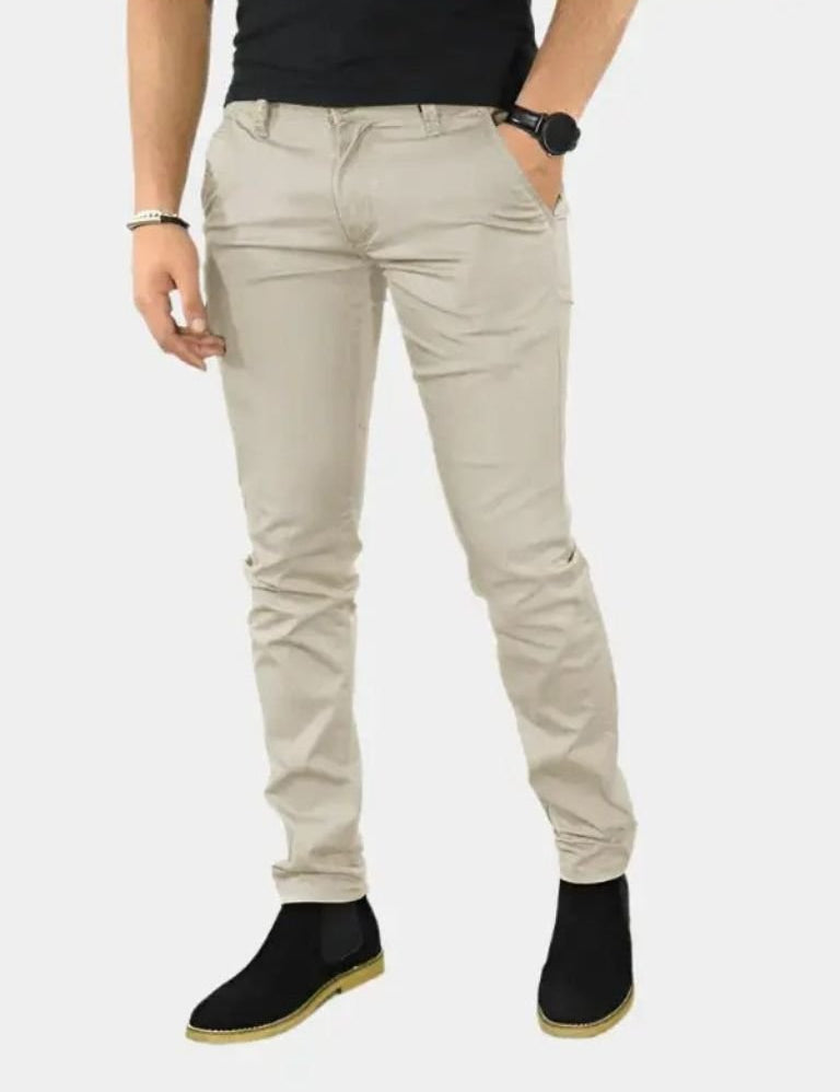 Essential Slim Fit Straight Trousers - Vailor & Veil