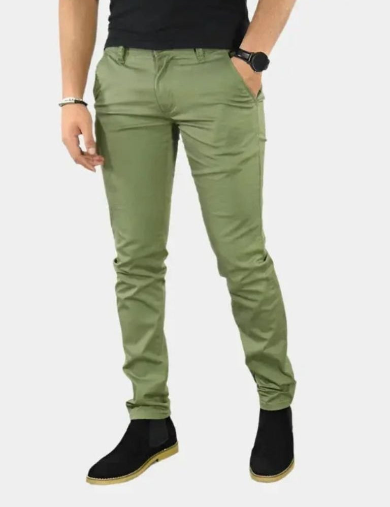 Essential Slim Fit Straight Trousers - Vailor & Veil