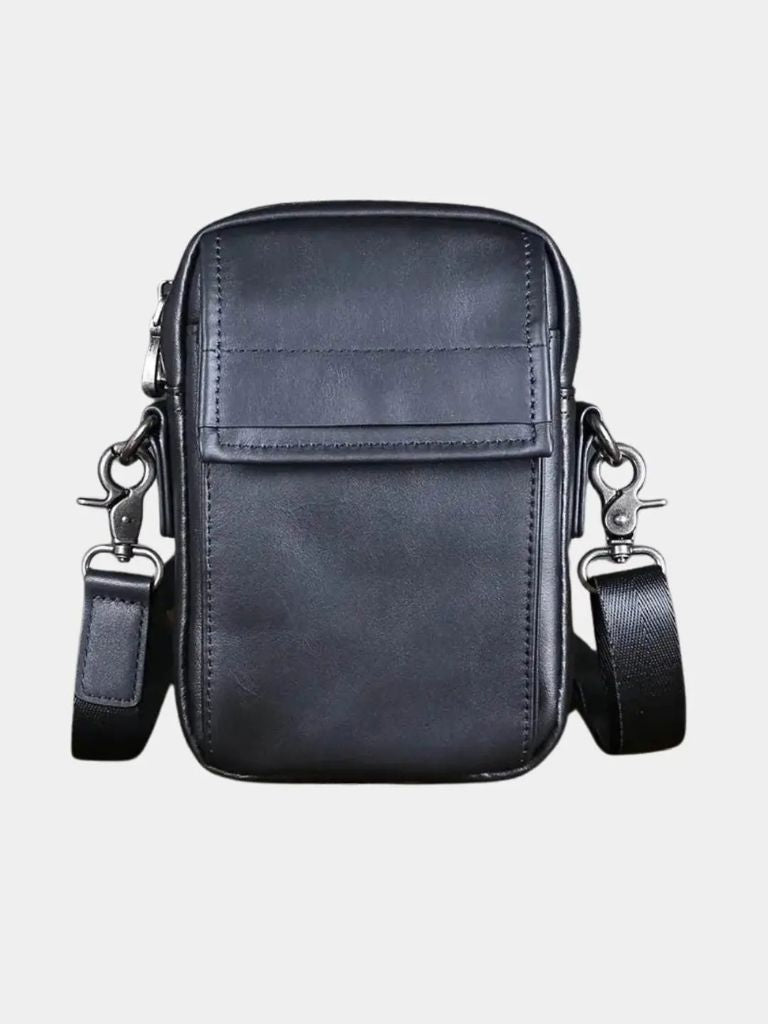 Essential Small Leather Shoulder Bag -  Vailor & Veil