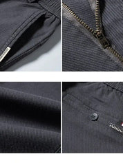 Essential Stretchy Straight Trousers - Cross & Crown