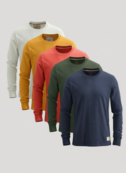 Nico Cotton Long Sleeve Crew Neck
