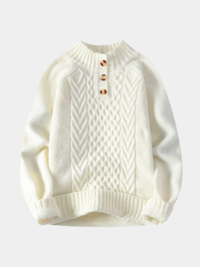 Giovanni Classic Knit Sweater - Vailor & Veil