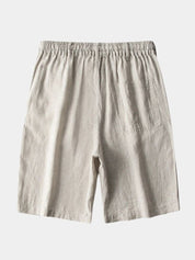 Gris Mariner Linen Shorts - Vailor & Veil