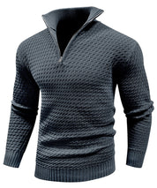Premium Men's Turtleneck Quarter-Zip (5 Designs)