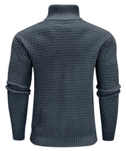 Premium Men's Turtleneck Quarter-Zip (5 Designs)