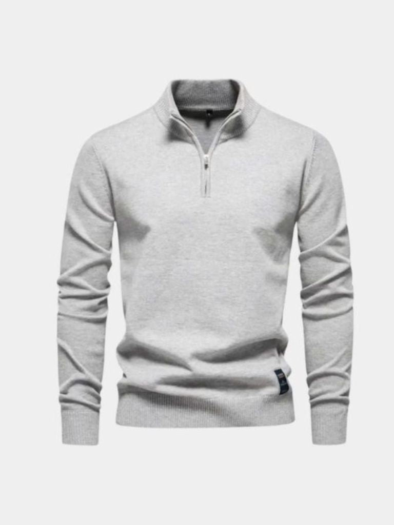 Half Zip Knitwear Pullover Sweater - Vailor & Veil