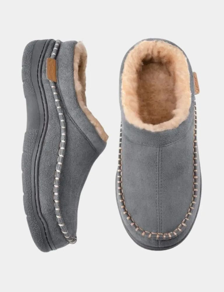 Heritage Luxe Lined Slippers - Vailor & Veil