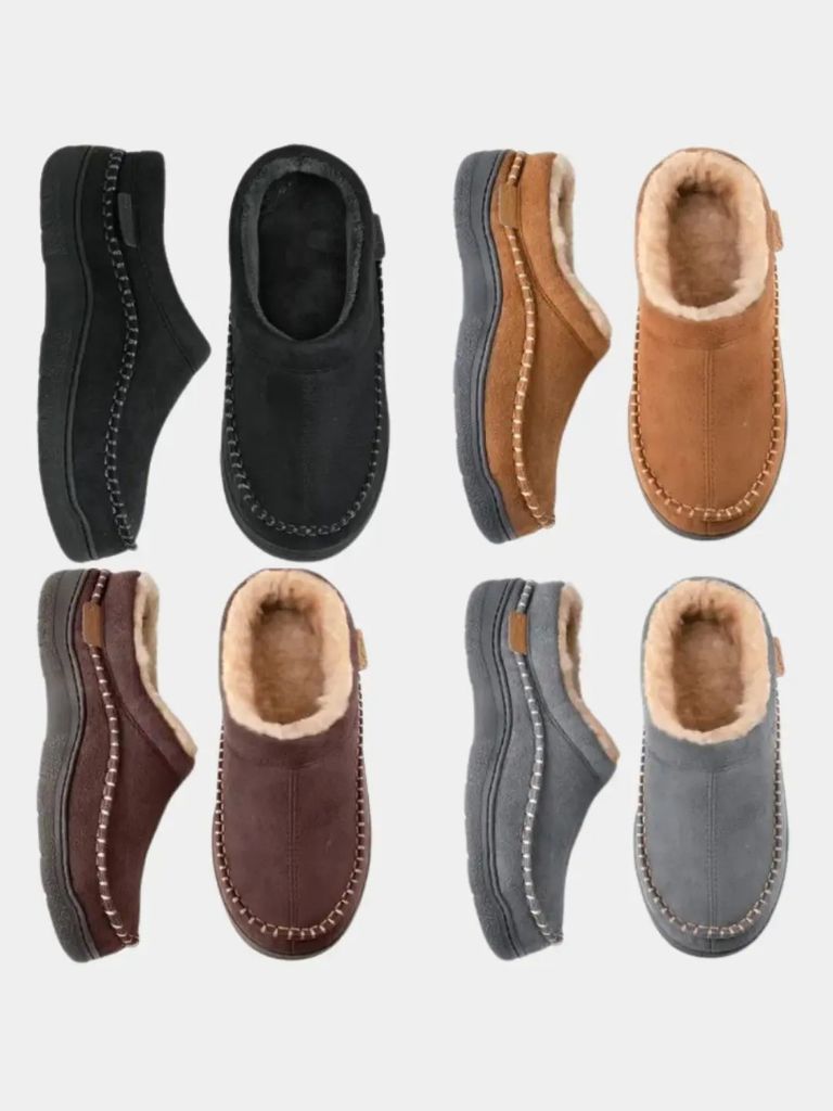 Heritage Luxe Lined Slippers - Vailor & Veil