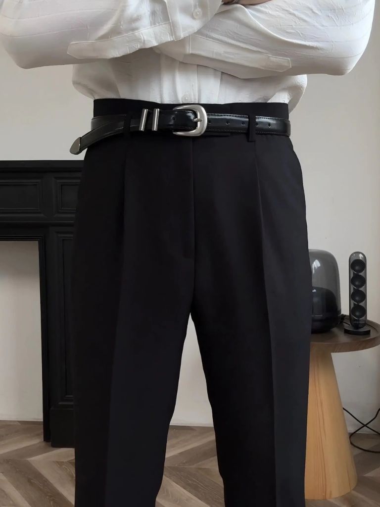 Hollywood Classic Trousers (Belt Included) - Vailor & Veil