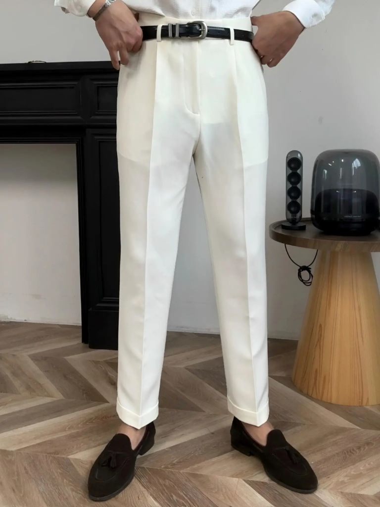 Hollywood Classic Trousers (Belt Included) - Vailor & Veil