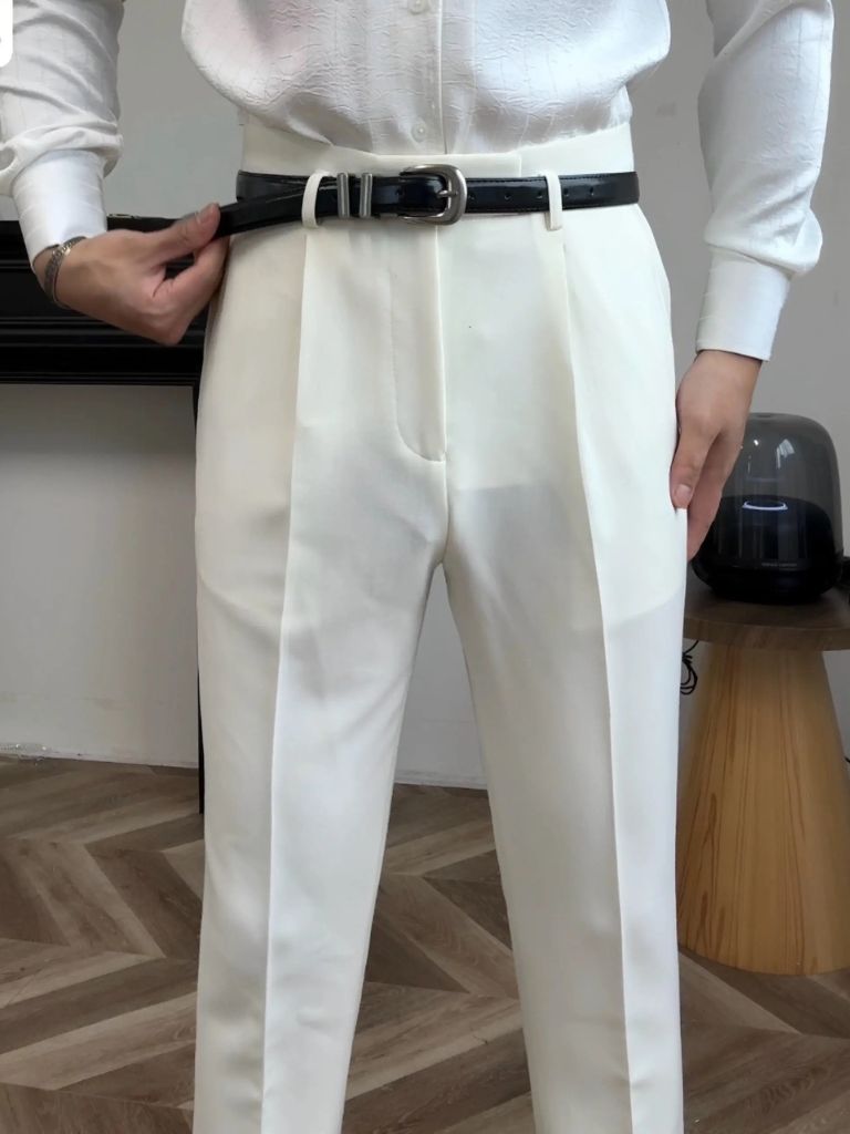 Hollywood Classic Trousers (Belt Included) - Vailor & Veil