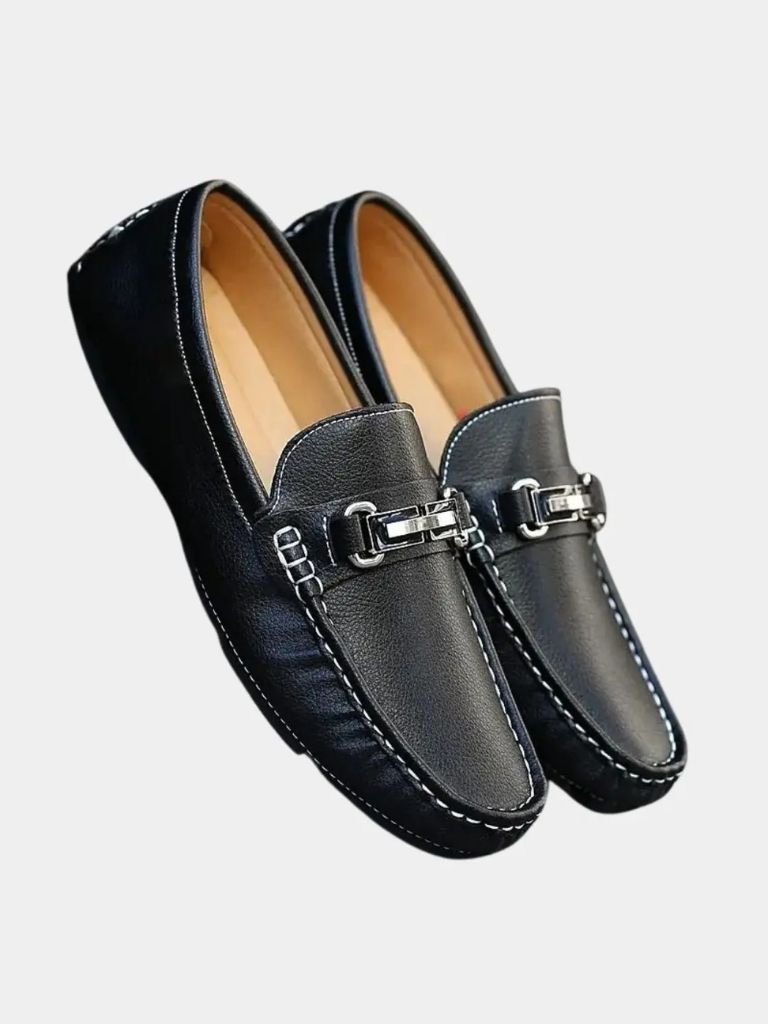 Italian Design Leather Loafers - Vailor & Veil