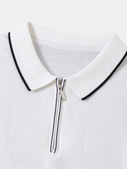 Ivory Elite Long Sleeve Polo – Vailor & Veil