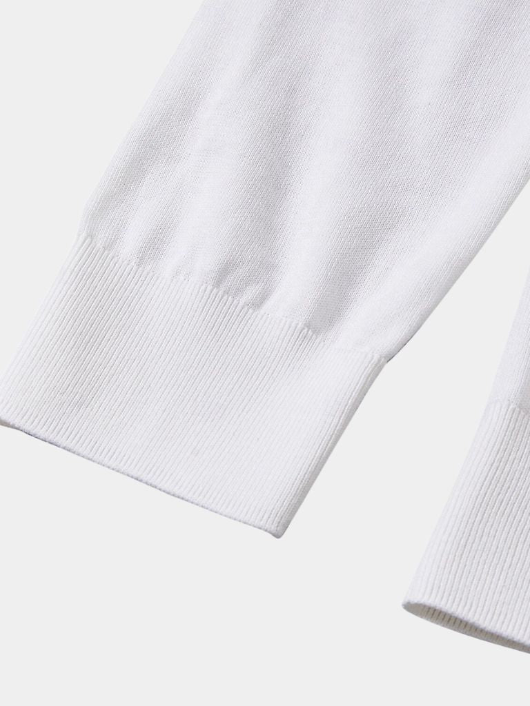 Ivory Elite Long Sleeve Polo – Vailor & Veil