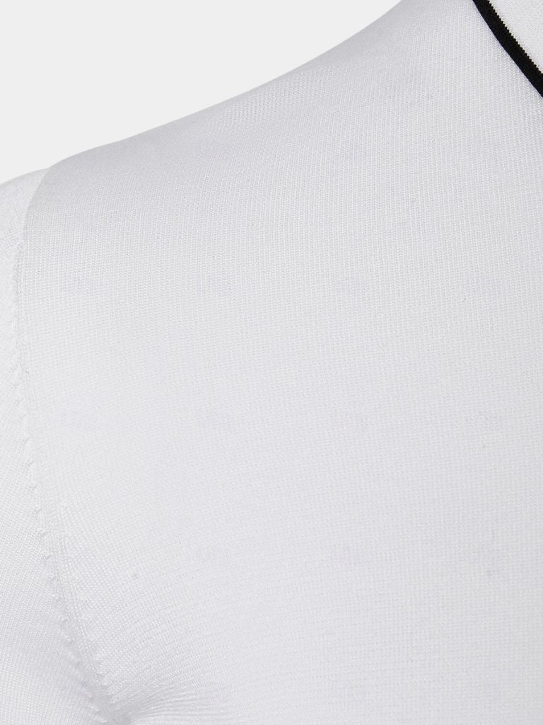 Ivory Elite Long Sleeve Polo – Vailor & Veil