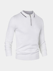 Ivory Elite Long Sleeve Polo – Vailor & Veil