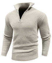 Premium Men's Turtleneck Quarter-Zip (5 Designs)