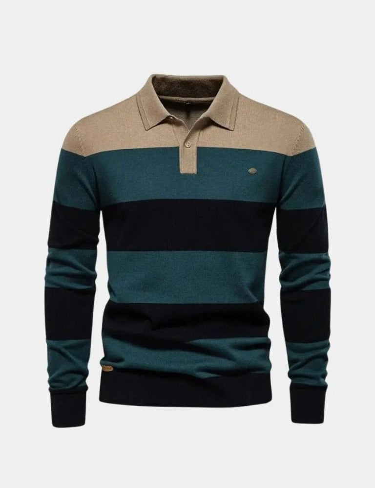 Knit Color Half Zip Knitwear - Vailor & Veil