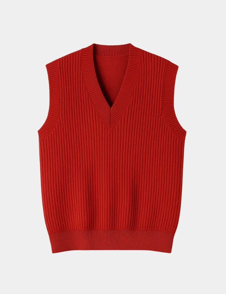 Knit Vest Waistcoat - Vailor & Veil