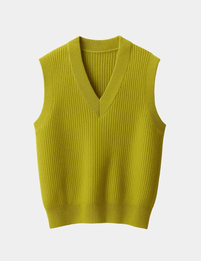 Knit Vest Waistcoat - Vailor & Veil
