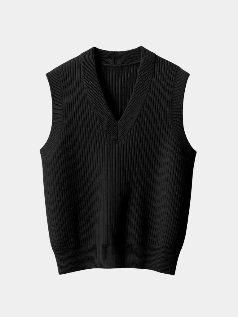 Knit Vest Waistcoat - Vailor & Veil