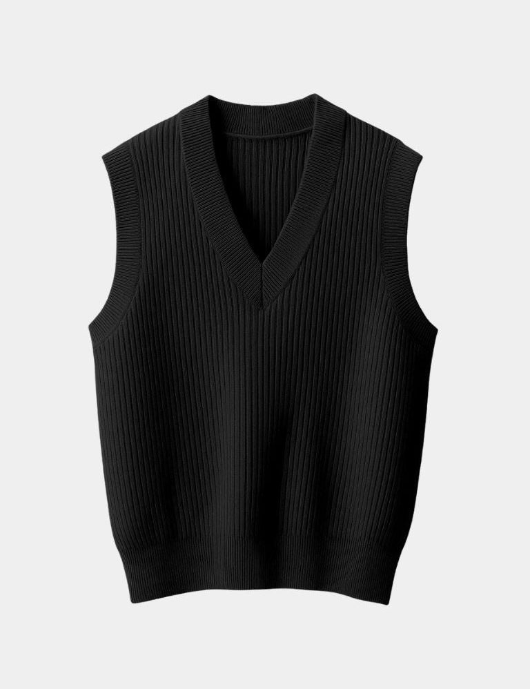 Knit Vest Waistcoat - Vailor & Veil