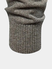 Knitted Stand Collar Cotton Cardigan - Vailor & Veil