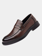 Leather Male Shoes Men Business - Vailor & Veil