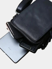 Leather Men's Shoulder Bag - Vailor & Veil