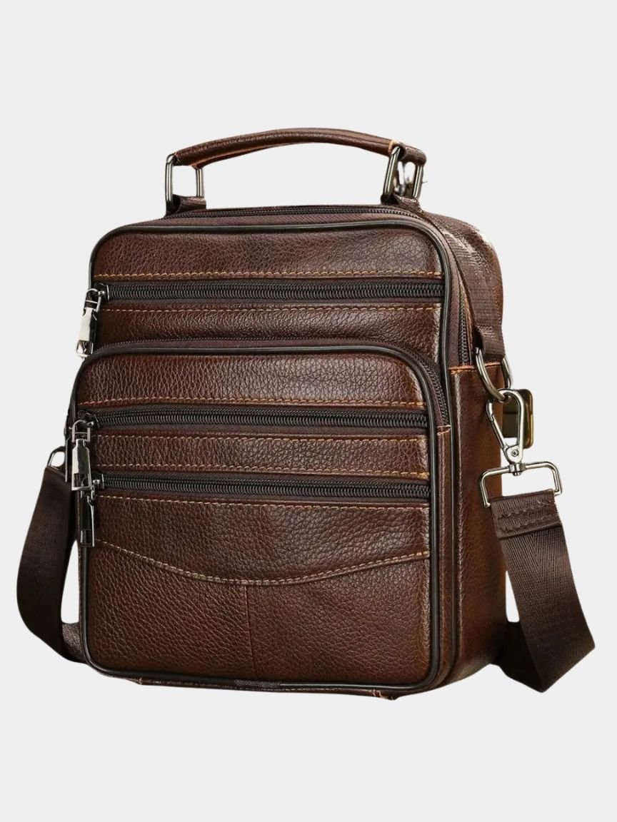 Leather Men's Shoulder Bag - Vailor & Veil