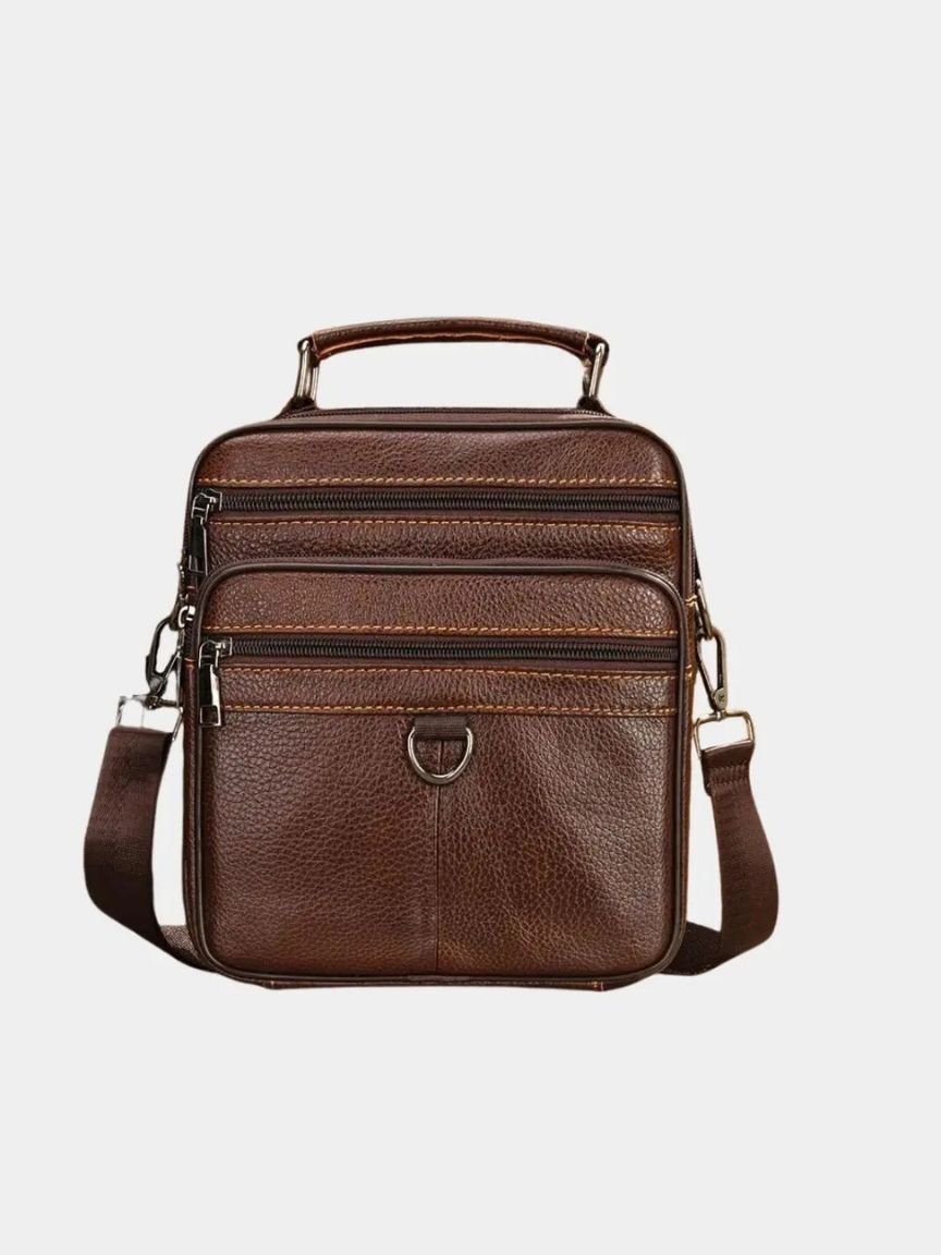 Leather Men's Shoulder Bag - Vailor & Veil