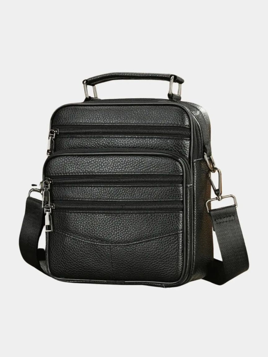 Leather Men's Shoulder Bag - Vailor & Veil