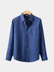 Long Sleeve Essential Linen Shirt - Vailor & Veil