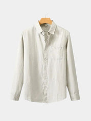 Long Sleeve Essential Linen Shirt - Vailor & Veil