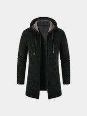 Lugano Knitted Hooded Winter Coat - Vailor & Veil