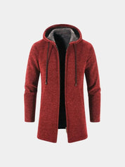 Lugano Knitted Hooded Winter Coat - Vailor & Veil