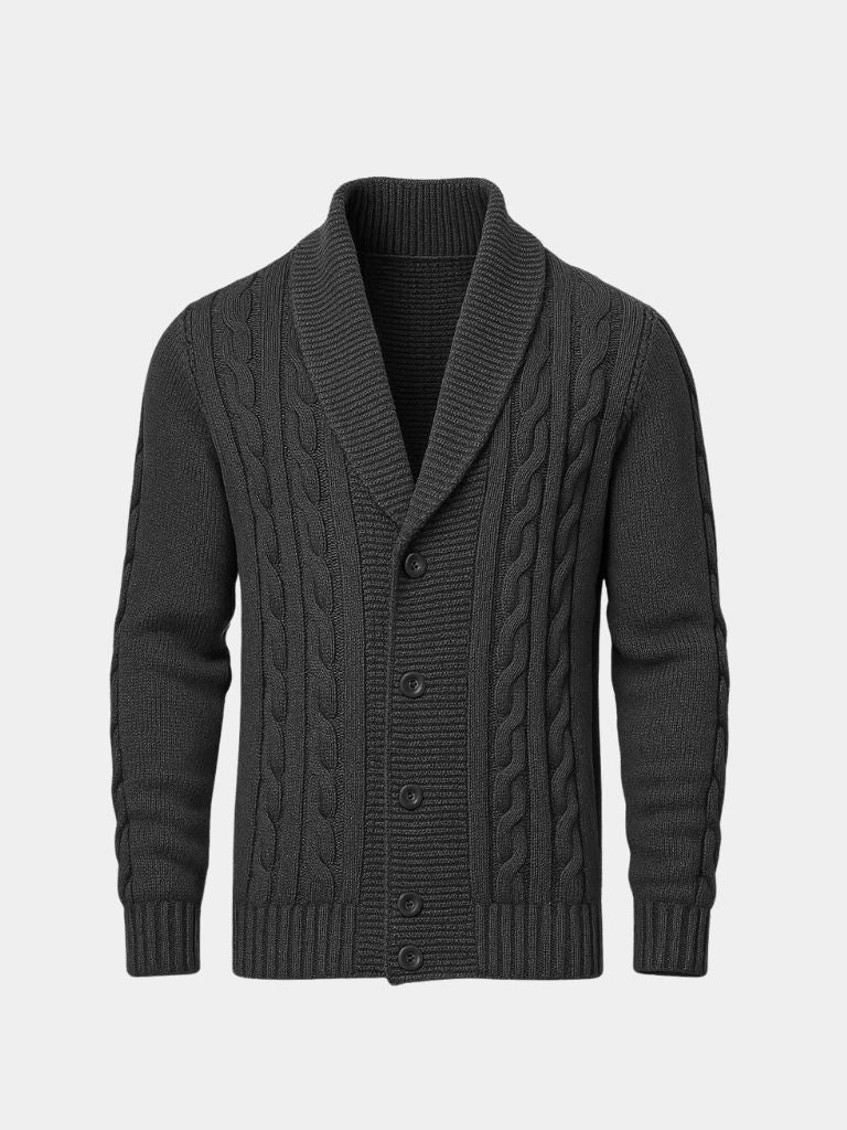 Men's Elegant Knit Cardigan - Vailor & Veil