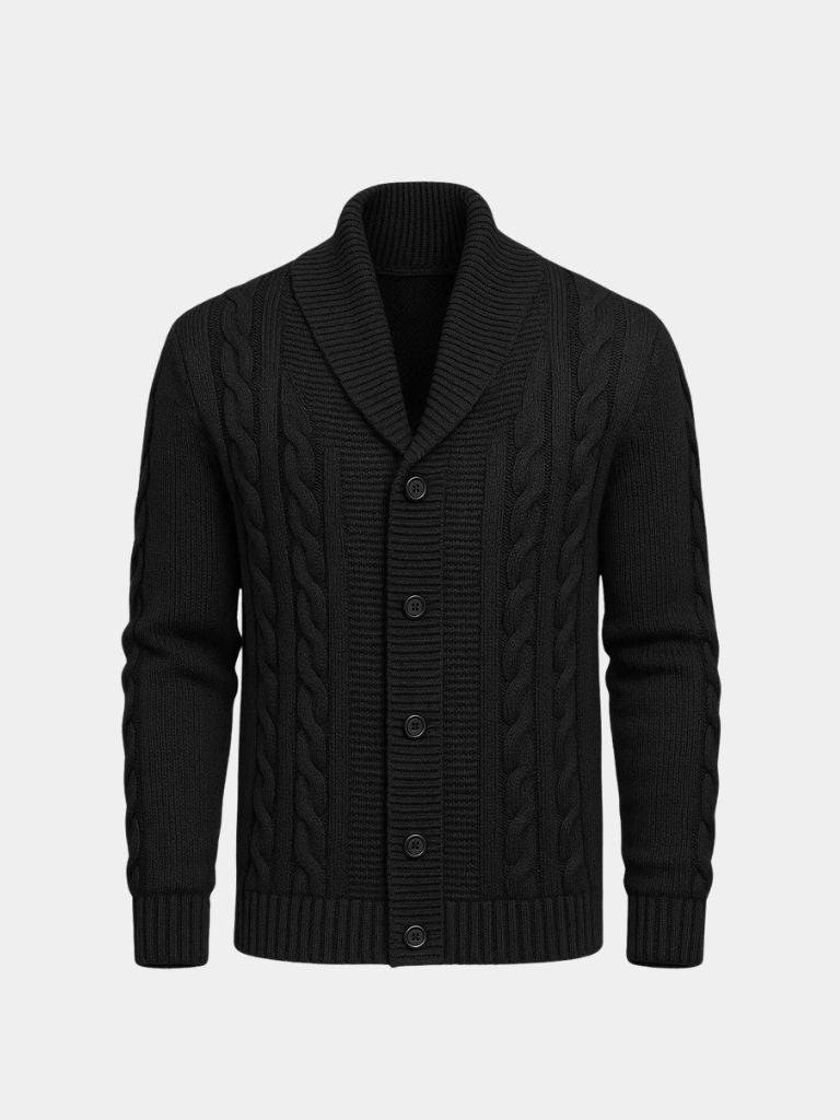 Men's Elegant Knit Cardigan - Vailor & Veil
