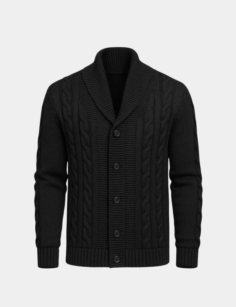 Men's Elegant Knit Cardigan - Vailor & Veil