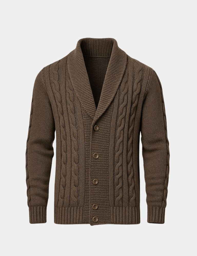 Men's Elegant Knit Cardigan - Vailor & Veil