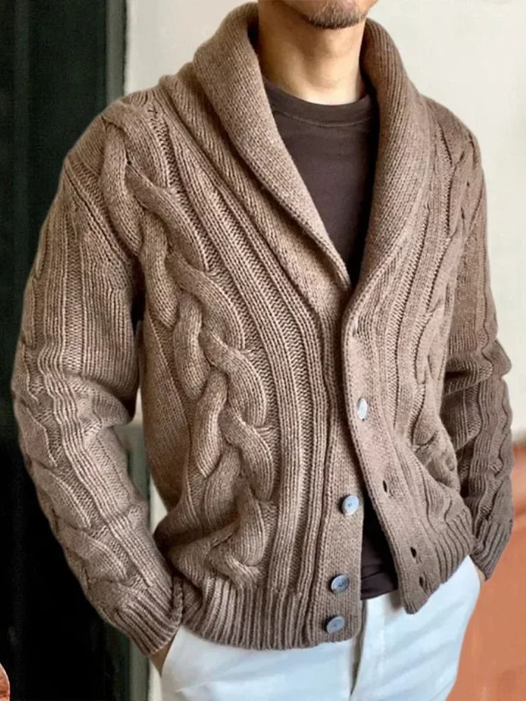 Men's Knitted Cardigan - Vailor & Veil