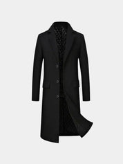 Mens Wool Blend Trench Coat - Vailor & Veil