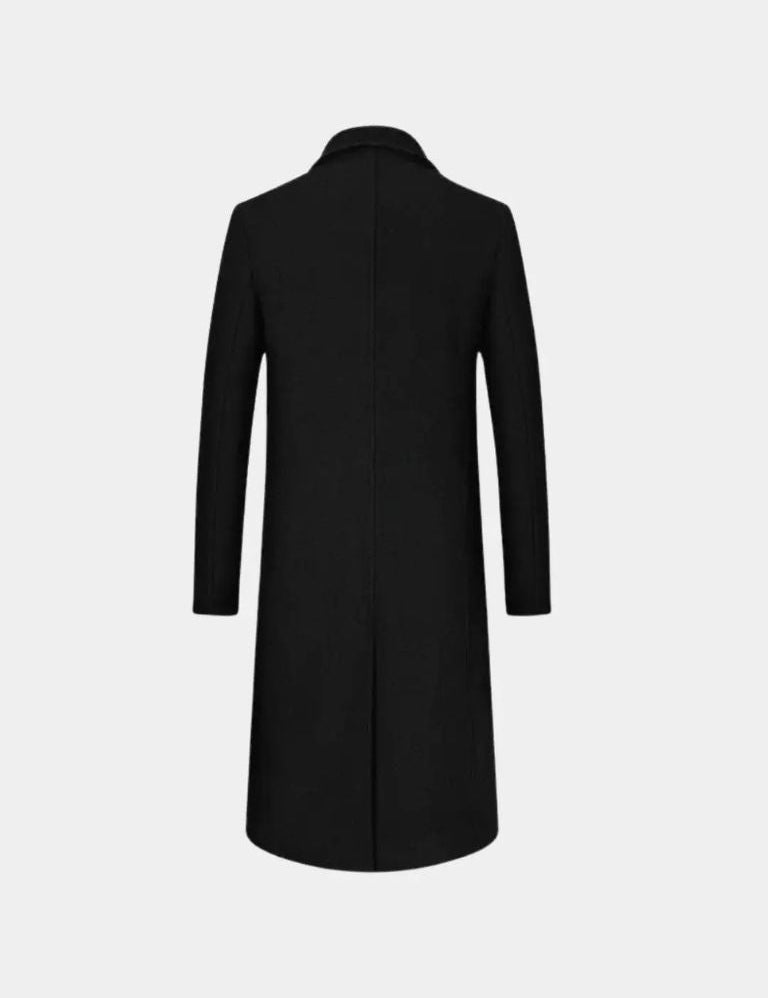 Mens Wool Blend Trench Coat - Vailor & Veil