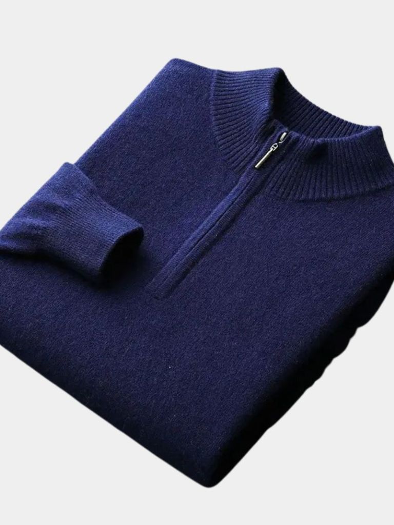 Merino Half Zip Sweater - Vailor & Veil