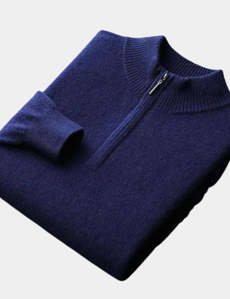 Merino Half Zip Sweater - Vailor & Veil