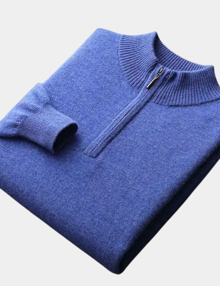 Merino Half Zip Sweater - Vailor & Veil