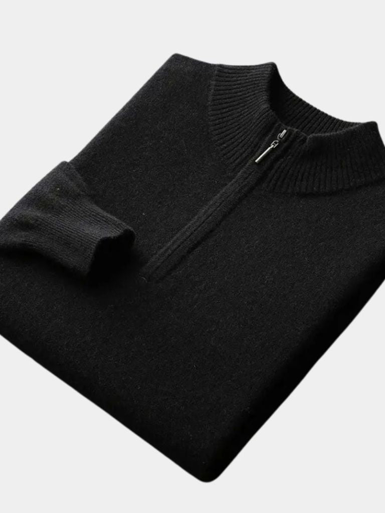 Merino Half Zip Sweater - Vailor & Veil