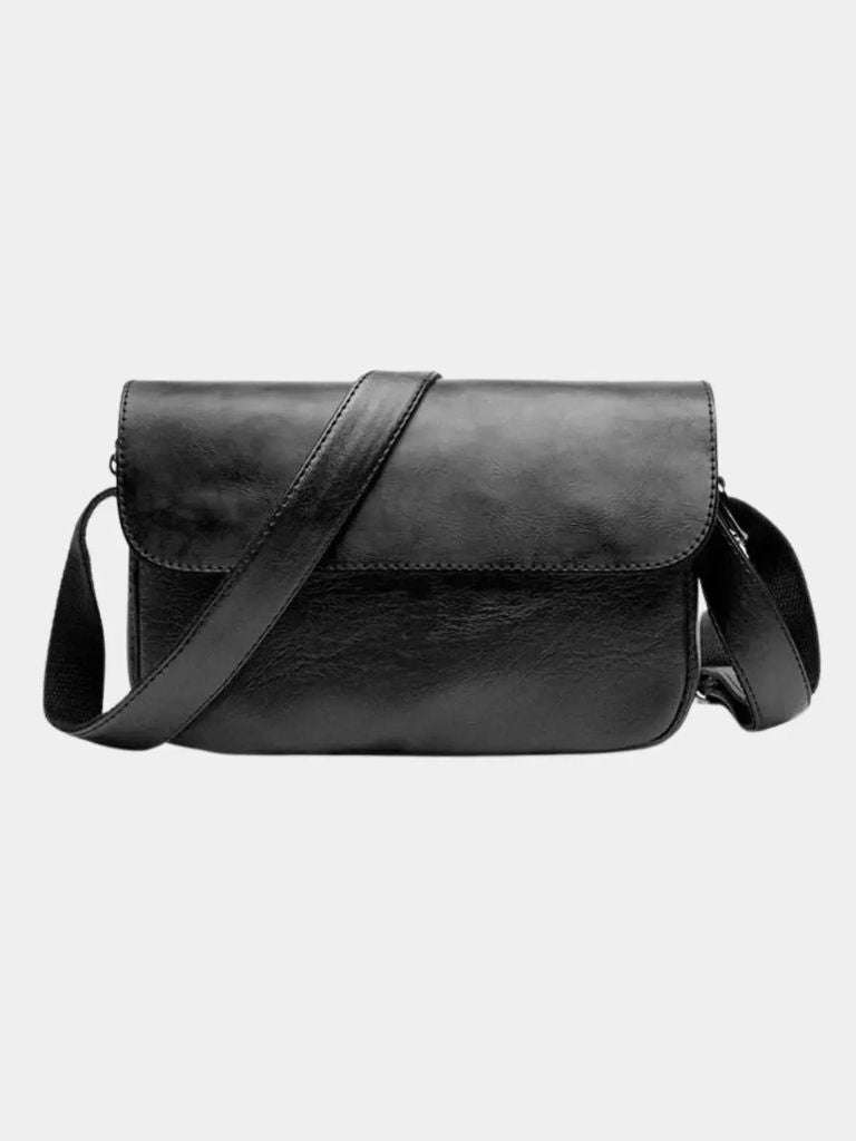 Milan Essential Leather Shoulder Bag - Vailor & Veil